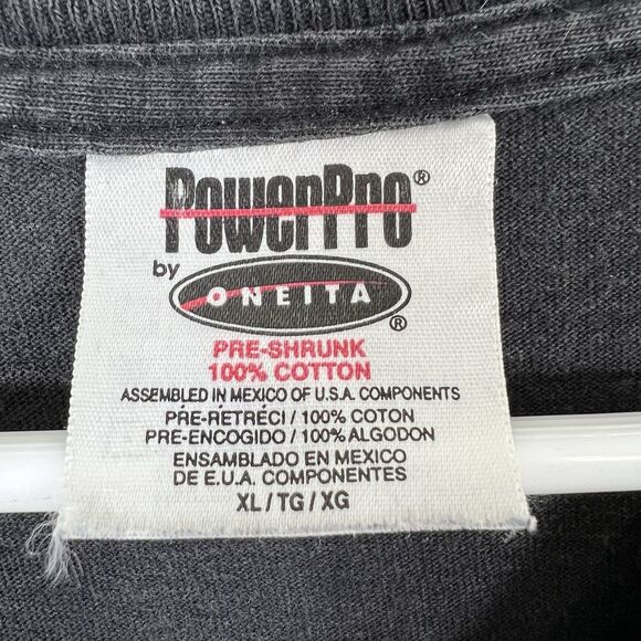 Vintage Lynyrd Skynyrd 1999/2000 Tour T Shirt XL Black Single Stitch Oneita - Picture 9 of 14